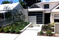 Contemporary native garden