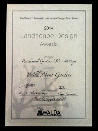 WALDA Landscape Design Award
